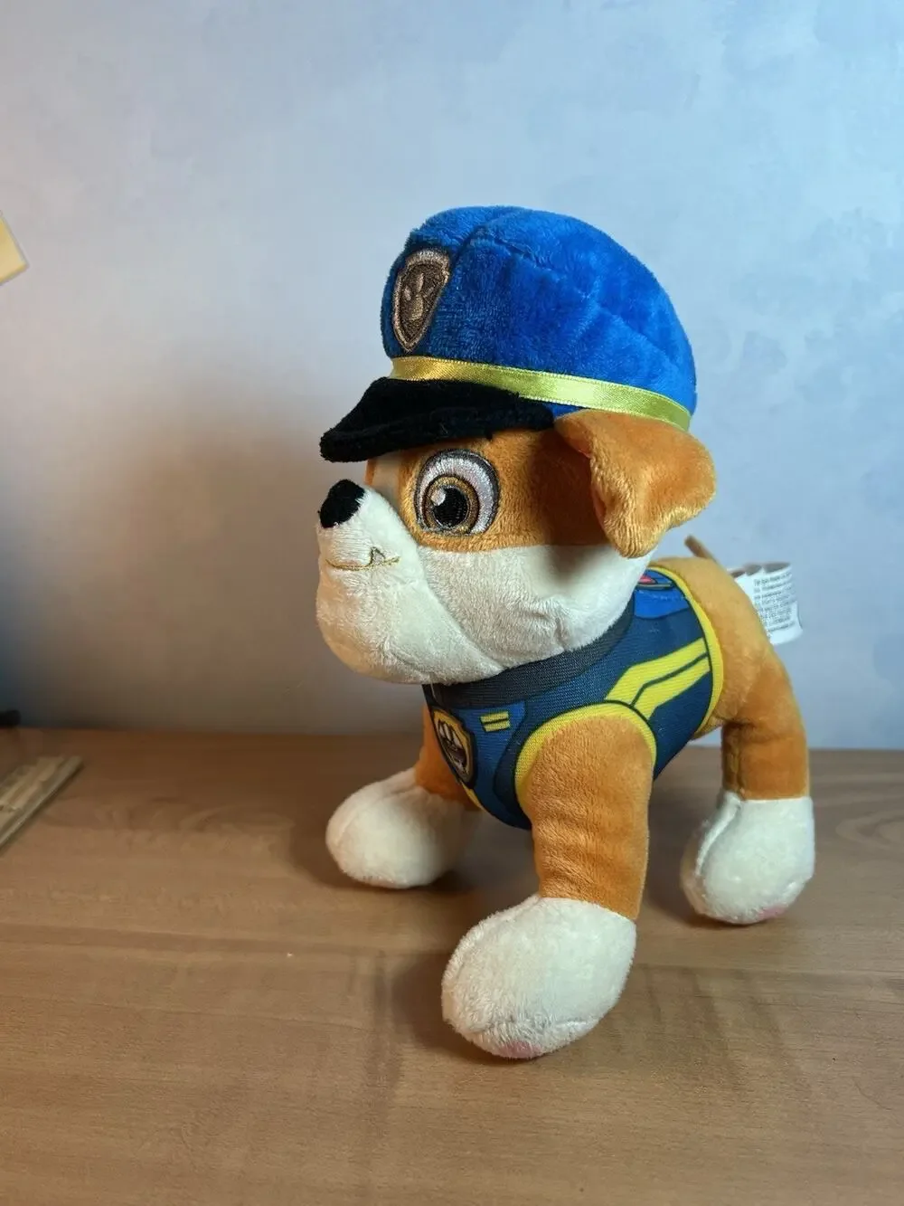 Paw Patrol Ultimate Rescue Police Rubble Plush Blue 8